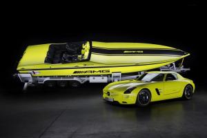 Mercedes-Benz AMG Cigarette Racing All-Electric Motor Boat 2013 года